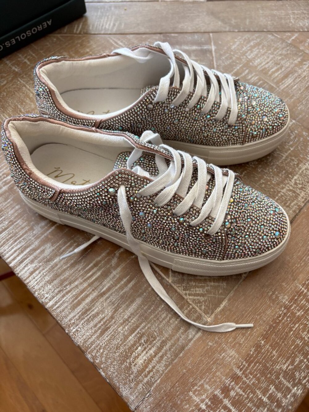 Rhinestone Sneakers. Matisse "Julia" model. Size 8.5. Only worn twice.